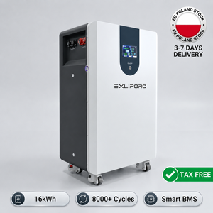 Batería de fosfato de hierro y litio de 16 kWh, 51.2V 324Ah, para ESS doméstico, 8000 ciclos, compatible con BMS de 200A, Growatt, Solis, almacén en Polonia, UE - Product Image 1
