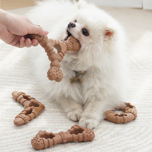 Nouveaux jouets de dentition durables pour chiots, parfaits pour nettoyer les dents, les occuper et les détendre en solo. - Product Image 2