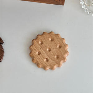 Cookie en bois caboteur tasse tasse à café tapis anti-brûlure napperon - Product Image 6