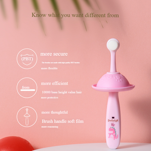<span class=keywords><strong>Cepillo</strong></span> de <span class=keywords><strong>Dientes</strong></span> de Dibujos Animados de Alta Calidad para Bebés de <span class=keywords><strong>1</strong></span> a 3 Años, Anti-Atascos en la Garganta, Cerdas Suaves y Delgadas, Uso en Casa - Product Image 3
