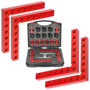 Règle d'angle en alliage d'aluminium Han Tao 6061 usinée CNC, bloc de positionnement à 90 degrés pour le travail du bois - Product Image 3