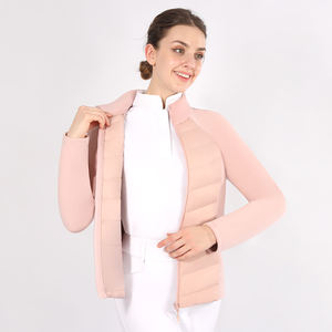 RTS veste équestre pour <span class=keywords><strong>femme</strong></span> manteau d'équitation hiver polaire chaleur extensible compétition <span class=keywords><strong>doudoune</strong></span> - Product Image 4