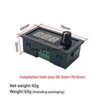 ZK-MGP PWM DC moteur régulateur moteur LED éclairage gradation démarrage lent arrêt lent 5-30V/12A/360W double module de pilotage MOS