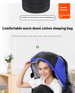 Hot Selling 4 Seasons Lightweight Waterproof Portable Indoor/Outdoor Smart <b>Heat</b> & Cold Adjustable Levels <b>USB</b> <b>Heated</b> Sleep Sack - Product Image 5