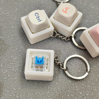 Capuchons de touches de clavier personnalisés en PVC avec logo de dessin animé, porte-clés, conception DIY pour soulager le stress, capuchons de touches en acrylique personnalisés