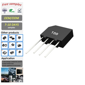 Mới ban đầu cầu chỉnh lưu kbp6005g 50V 6A một pha cầu chỉnh lưu Diode thành phần điện tử - Product Image 1