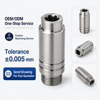 Goupille de positionnement usinée CNC sur mesure en aluminium ou en acier inoxydable, fabriquée selon les dessins du client
