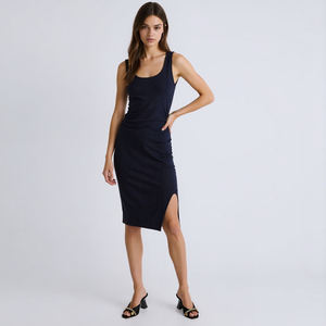 פרדות אלגנטיות של נשים מ grecca, ורוד, המפלגה בלוק העקב רצועת עור סנדל עם תג, הבוהן הריבוע - Product Image 5