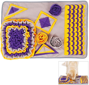 Alfombrilla olfativa para mascotas, alfombrilla de olfateo para perros, alfombrilla grande para perros, juguetes de olfateo para perros, juegos mentales para perros, alfombrilla para olfatear con premios para aliviar el estrés - Product Image 5