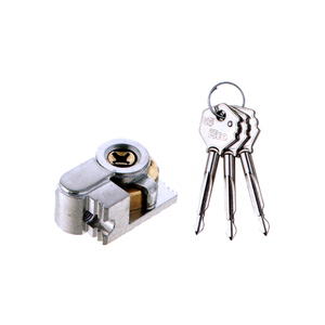 ISEO 3-chiavi in ottone porta cilindro satinato mortasa serratura per la sicurezza della porta con 60mm Backset bianco chiave materiale - Product Image 1