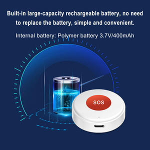 ปุ่มฉุกเฉิน TY-SOS-4 TUYA Smart Life WiFi ไร้สาย SOS ปุ่มฉุกเฉินสำหรับบ้าน ป้องกันขโมย - Product Image 5