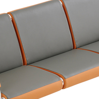 Chaise d'attente élégante pour salle VIP d'aéroport et d'hôpital, banc-sofa pour zones d'attente
