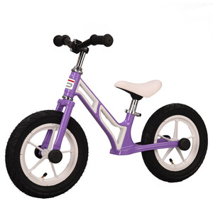 Vélo d'équilibre rouge pour enfants, <span class=keywords><strong>sans</strong></span> pédales, pour filles de 3 ans, 2 <span class=keywords><strong>en</strong></span> 1, bicyclette rouge - Product Image 3