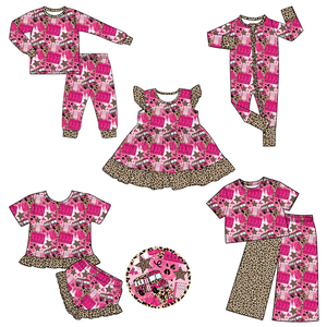Completi Personalizzati per Ragazze, Set Corti, Vestiti, Pigiami a Due Pezzi con Zip - Product Image 1