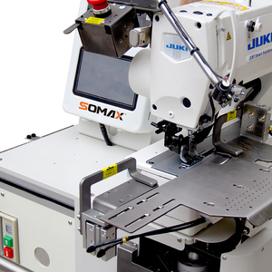 Machine à coudre industrielle JUKI SOMAX SM-05BH pour boutonnières, œillets, chemises polo, uniformes, etc. - Product Image 3