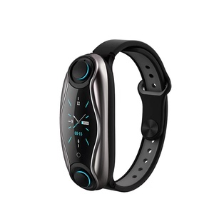 Venta caliente Deportes Fitness Actividad Rastreador de frecuencia cardíaca Presión arterial T90 Reloj inteligente y auricular - Product Image 1