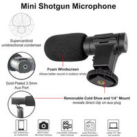 Trépied AY-49 pour photographie, éclairage d'appoint pour téléphone et microphone, kit de diffusion en direct, éclairages vidéo LED, équipement de vlogging
