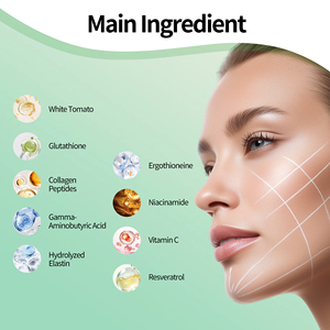 Für strahlende Haut und einen ebenmäßigen Teint - Weißer Tomaten-Niacinamid-Drink mit Kollagenpeptiden und Glutathion für intensivere Aufhellung - Product Image 2