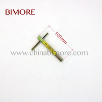 Clé triangulaire d'ascenseur Bimore, longueur 100 mm, pièces de rechange pour ascenseur