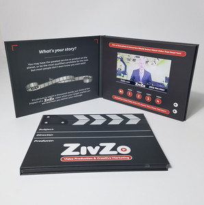 Crea Tarjetas de Visita Interactivas con Pantalla LCD, Folletos Promocionales, Folletos de <span class=keywords><strong>Video</strong></span> A5, <span class=keywords><strong>Invitaciones</strong></span> y Material de Marketing - Product Image 3