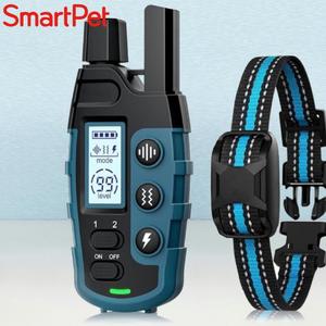 קולר רטט עם שלט רחוק לאילוף כלבים של SmartPet, לעצירת נביחות, ספק OEM/ODM, ציוד לחיות מחמד - Product Image 1