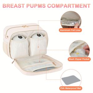 Breastmilk Cooler Bag with Ice Pack Cooler Bag with Ice Pack Portable Insulated Breast Milk Storage Cooler Bag - Product Image 4