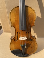 Violon 4/4 fait main de haute qualité en épicéa massif et érable flammé, son agréable, accepte les commandes OEM, prêt à jouer - Vente en gros SurpassMusica