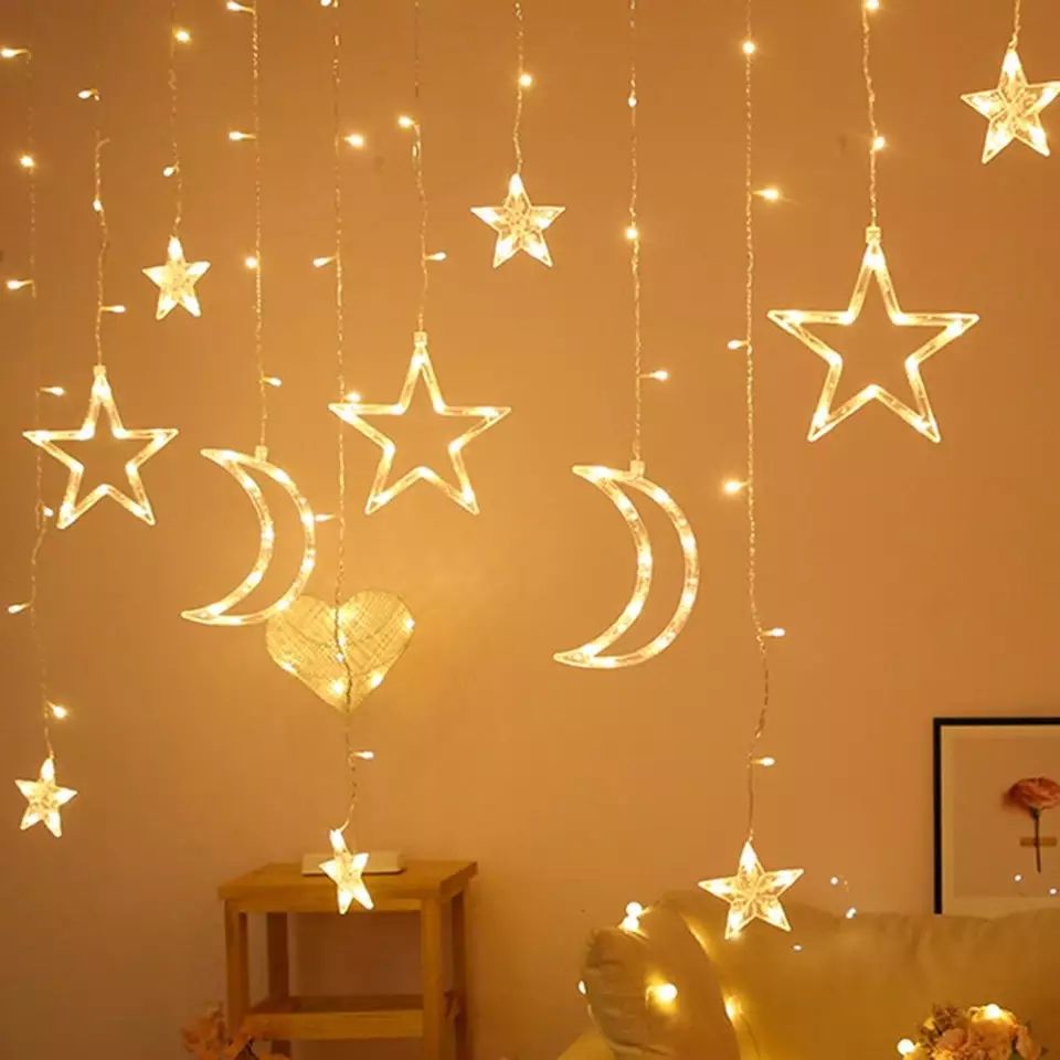 Yiwu Huangpai Lighting Factory Curtain String Lights