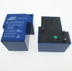 Tersedia Chip IC SLA-05VDC-SL-C 5V 6Pin PCB Relay 30A T90