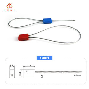 AG C001 1,8mm Contenedor Cable Sellos Seguridad Cable Bloqueo Sellos Proveedor - Product Image 2