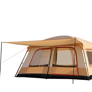 <span class=keywords><strong>Gofun</strong></span> 2026 Nuevo Estilo 098 Carpa de Camping Tipo Villa para Exteriores, Cuatro Estaciones, Dos Habitaciones y un Salón, con Toldo Integrado de 2000-3000mm - Product Image 1