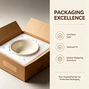 Perfil de Espuma EPE de Grado Alimenticio Personalizable, Embalaje Protector a Prueba de Golpes para Utensilios de Cocina - Product Image 3