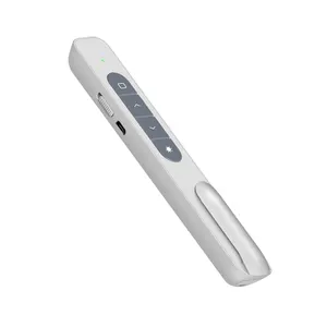 2023 New style Rechargeable Wireless Presenter 2.4GHz presentation clicker Usb Powerpoint Clicker with CE certificate