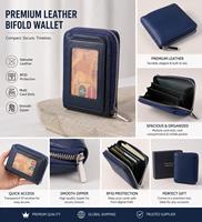 Dompet Kulit Asli Buatan India untuk Pria dengan Banyak Slot Kartu Dijual