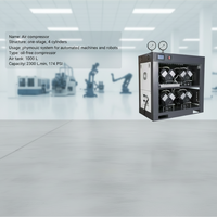 Compresor de Aire de Voltaje Flexible 380v/440v, Capacidad de 16-36CFM, Aire Comprimido para Operaciones Robóticas Automatizadas