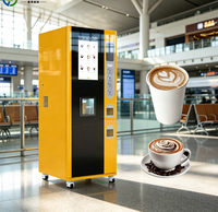Distributeur automatique de café commercial à haute efficacité, nouveau distributeur automatique de café moderne