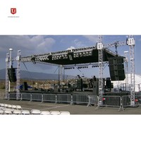 Sistema de Sonido Profesional Completo para Escenarios, Iluminación de Audio y Video, Estructura de Iluminación, Pantalla LED, Sistema de Sonido Line Array