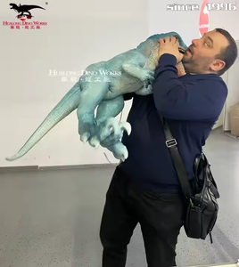 Juego de Marionetas de Dedo de Dinosaurio de Silicona y Resina Personalizadas OEM, Juguetes Interactivos de Marionetas de Mano para Niños, Regalos de Cumpleaños para Interiores, Recuerdos de Fiesta - Product Image 5