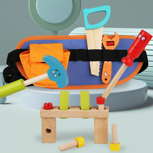 Jouet de jeu de rôle YUCI Factory, boîte à <span class=keywords><strong>outils</strong></span> <span class=keywords><strong>en</strong></span> <span class=keywords><strong>bois</strong></span>, jeu d'assemblage, vis et écrous, boîte à <span class=keywords><strong>outils</strong></span> <span class=keywords><strong>en</strong></span> <span class=keywords><strong>bois</strong></span>, jouet éducatif <span class=keywords><strong>en</strong></span> <span class=keywords><strong>bois</strong></span> pour enfants - Product Image 5