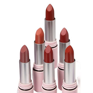 Lápiz labial es luz brillante y luz Otoño e invierno Vintage Terra Cotta rojo marrón lápiz labial hidratante - Product Image 3
