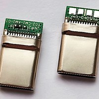 Conector USB Tipo C Macho de 24 Pines, USB 2.0 a C Rp 56K, C a Micro Rd 5.1K 5A, Montaje SMT a través de Orificio en PCB