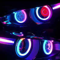 Couverture en coton Rgbw Chasing LED Angel Eyes halo Anneaux 70mm 80mm 90mm 100mm 120mm 140mm160mm