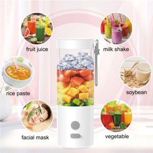 High Quality Portable Household <strong>DC</strong> <strong>Motor</strong> Blender Juicer USB Rechargeable Battery 450ml Capacity Car Compatible <strong>Shaker</strong> Design - Product Image 6