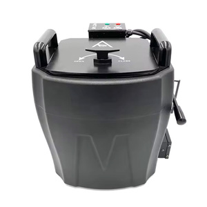 Macchina del fumo a ghiaccio secco da 6000 Watt con luci di proiezione e controllo DMX512 per effetti di fumo basso sul palco a matrimoni e grandi spettacoli - Product Image 4
