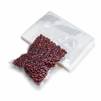 Op maat gemaakte 3-zijdig gesealde PA PE nylon transparante vacuümzakken, food grade, hitteverzegelbaar, op maat bedrukt, voor diepvriesvoedselverpakking