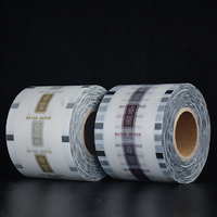 Rouleau de film d'étanchéité pour tasse en plastique étanche avec logo personnalisé Film de scellage pour tasse de thé au lait Film de scellage pour tasse pp