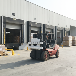 Fd30 kelepçe forklift  360 derece döner eki rotator döndürme çatal kelepçe kelepçe ile forklift - Product Image 3