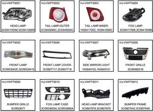 Modanatura Cromata per Paraurti Posteriore per <span class=keywords><strong>Volkswagen</strong></span> <span class=keywords><strong>Passat</strong></span> <span class=keywords><strong>B6</strong></span> 2005-2010 - Product Image 3