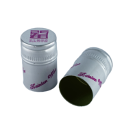 Capsules en aluminium ROPP de qualité alimentaire, durables, avec revêtement PE pour bouteilles de vin, whisky et vodka
