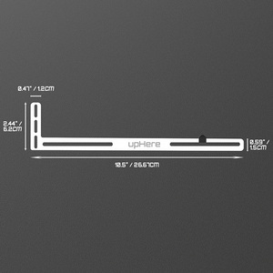 Penyangga GPU upHere, Braket Kartu Grafis yang Dapat Disesuaikan, Penyangga Anti Kendur, Penyangga GPU Universal, Rel Geser Paduan, Dudukan Penyangga - Product Image 4